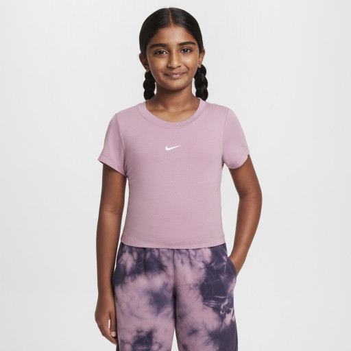 Nike Sportswear kort T-shirt voor meisjes - Paars