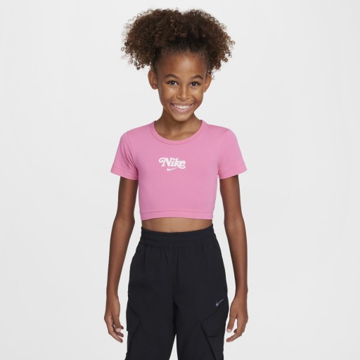 Nike Sportswear kort T-shirt voor meisjes - Roze