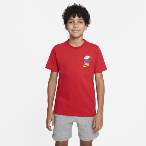 Nike Sportswear Standard Issue T-shirt voor jongens - Rood