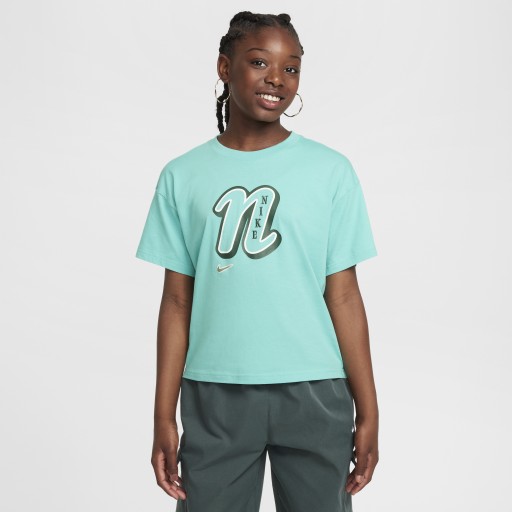 Nike Sportswear T-shirt voor meisjes - Groen