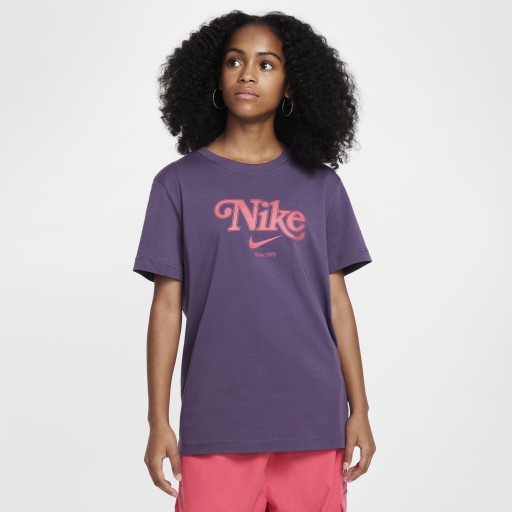 Nike Sportswear T-shirt voor meisjes - Paars