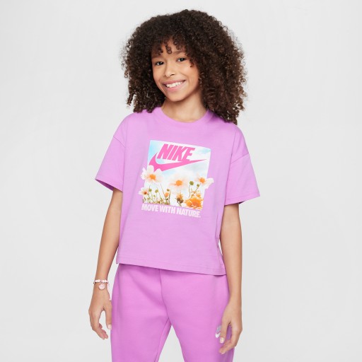 Nike Sportswear T-shirt voor meisjes - Paars