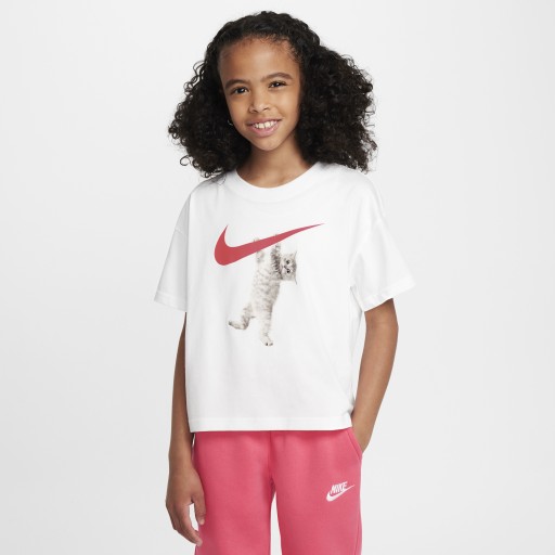 Nike Sportswear T-shirt voor meisjes - Wit