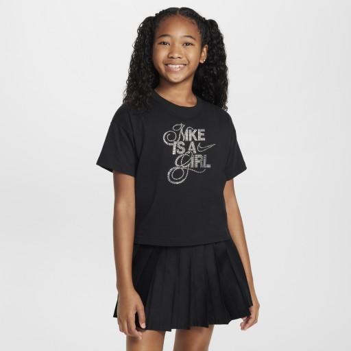 Nike Sportswear T-shirt voor meisjes - Zwart