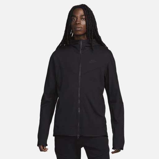 Nike Sportswear Tech Fleece Lightweight hoodie met rits voor heren - Zwart