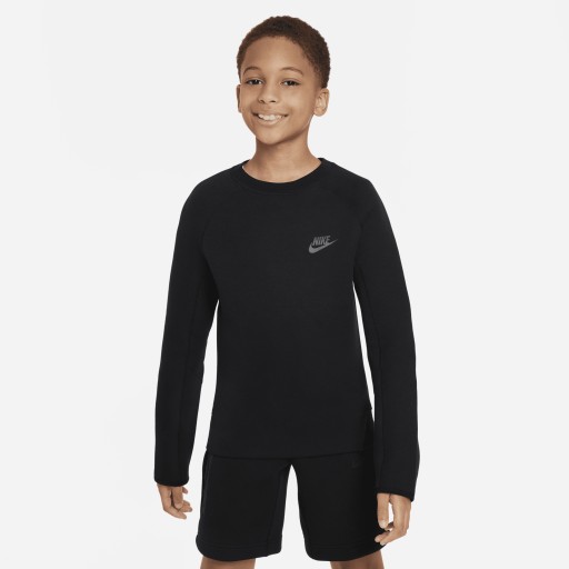 Nike Tech Fleece sweatshirt voor jongens - Zwart