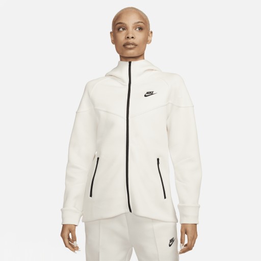 Nike Tech Fleece Windrunner Hoodie met rits voor dames - Bruin