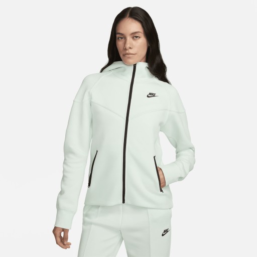 Nike Tech Fleece Windrunner Hoodie met rits voor dames - Groen