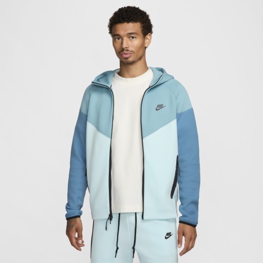 Nike Sportswear Tech Fleece Windrunner hoodie met rits voor heren - Blauw