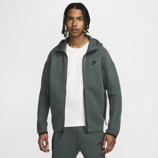 Nike Sportswear Tech Fleece Windrunner Hoodie met rits voor heren - Groen