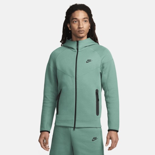 Nike Tech Fleece Windrunner Hoodie met rits voor heren - Groen