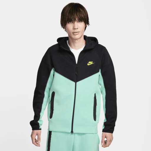 Nike Tech Fleece Windrunner Hoodie met rits voor heren - Groen