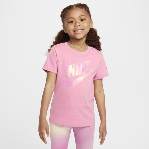 Nike T-shirt met print van clubgraphic voor kleuters - Roze