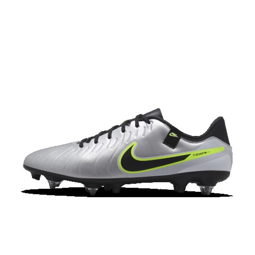 Nike Tiempo Legend 10 Academy low top voetbalschoenen (zachte ondergrond) - Grijs