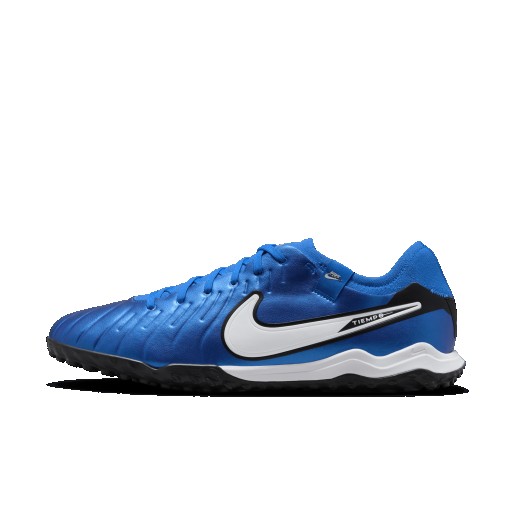 Nike Tiempo Legend 10 Pro low-top voetbalschoen (turf) - Blauw