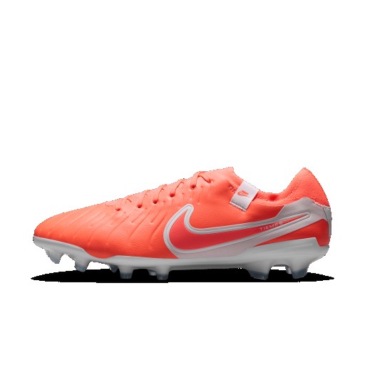 Nike Tiempo Legend 10 Pro low top voetbalschoenen (stevige ondergrond) - Roze