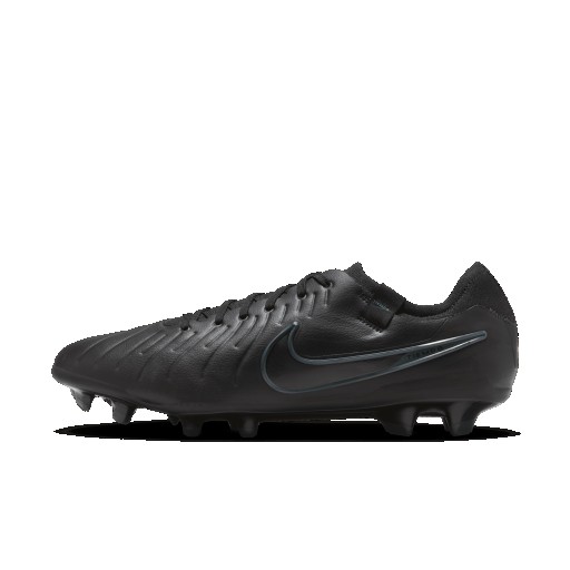 Nike Tiempo Legend 10 Pro low top voetbalschoenen (stevige ondergrond) - Zwart