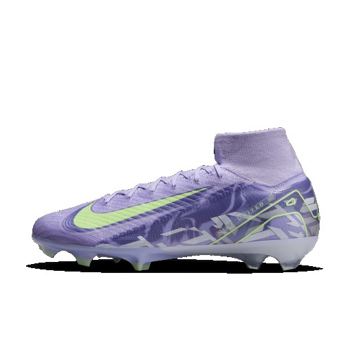 Nike United Mercurial Superfly 10 Elite high-top voetbalschoenen (stevige ondergrond) - Paars