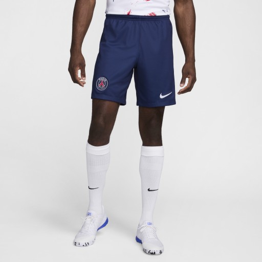 Paris Saint-Germain 2024/25 Stadium Thuis Nike Dri-FIT replicavoetbalshorts voor heren - Blauw