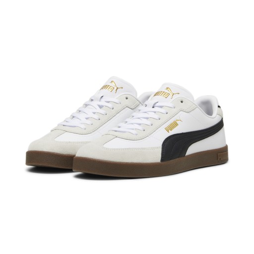 PUMA Club II Era Sneakers Wit Zwart Grijs