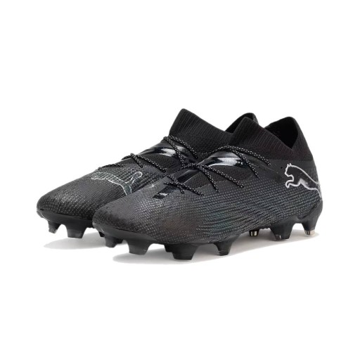 PUMA Future 7 Ultimate Gras / Kunstgras Voetbalschoenen (MG) Zwart Wit