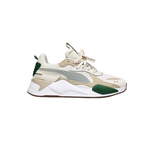 PUMA RS-X Sneakers Suede Beige Lichtbruin Groen