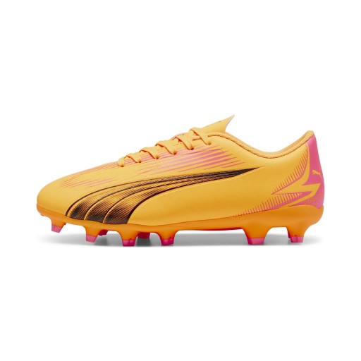 PUMA Ultra Play Gras / Kunstgras Voetbalschoenen (MG) Kids Oranje Zwart Roze