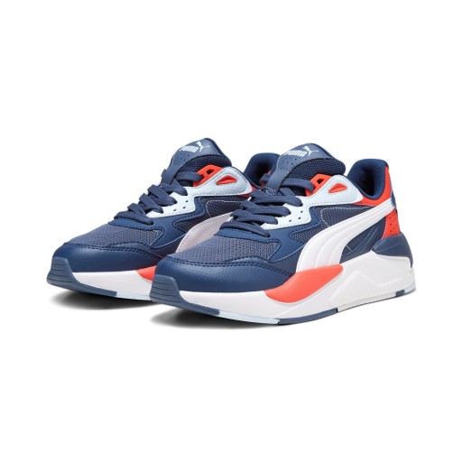 PUMA X-Ray Speed Sneakers Kids Donkerblauw Wit Oranje