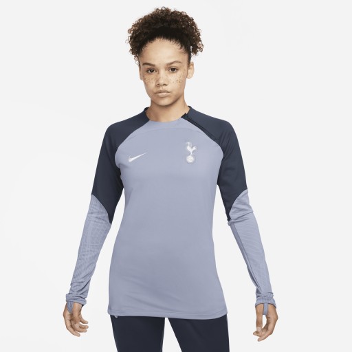 Tottenham Hotspur Strike Nike Dri-FIT voetbaltrainingstop met ronde hals voor dames - Paars