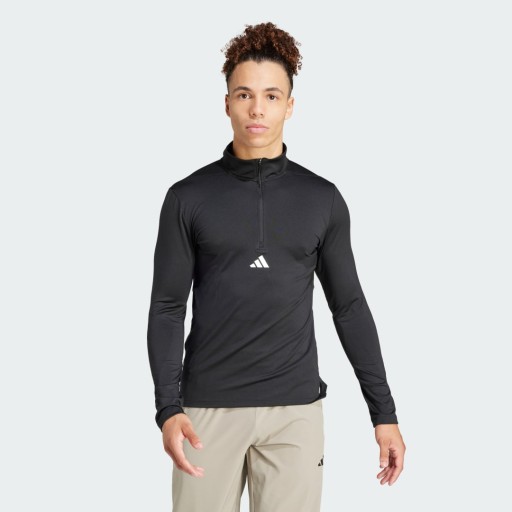 Adidas Workout Sportjack met Korte Rits